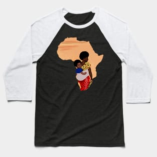 Mother Africa Baseball T-Shirt